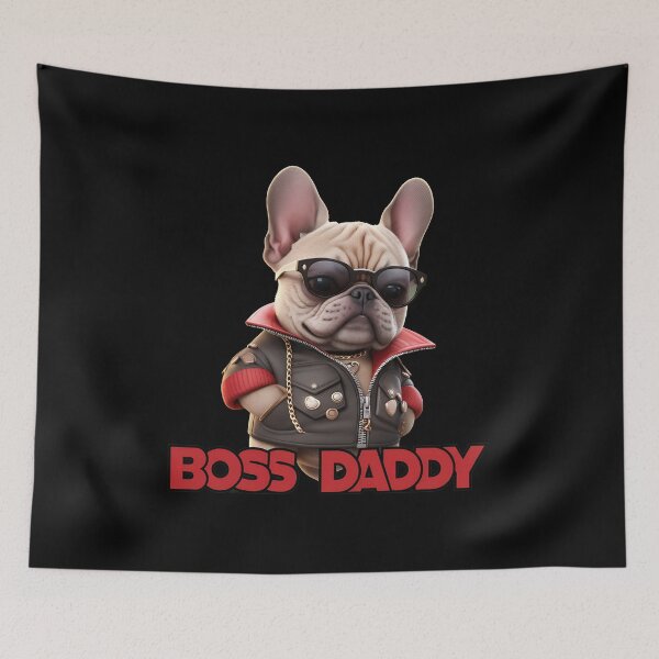 Item preview, Boss Daddy - The French Bulldog Companion of a Confident Owner Kids designed and sold by SoyLamderma.