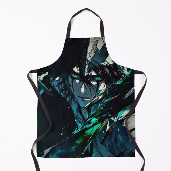 Item preview, Dark Emerald Phantom Warrior | Gothic Anime Aesthetic 4K Art Print designed and sold by Dyan4.