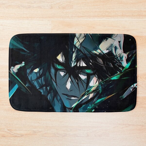 Item preview, Dark Emerald Phantom Warrior | Gothic Anime Aesthetic 4K Art Print designed and sold by Dyan4.