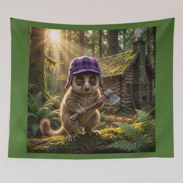 Item preview, The Bush Baby Who Tamed the Pacific Northwest designed and sold by Tridentulus.