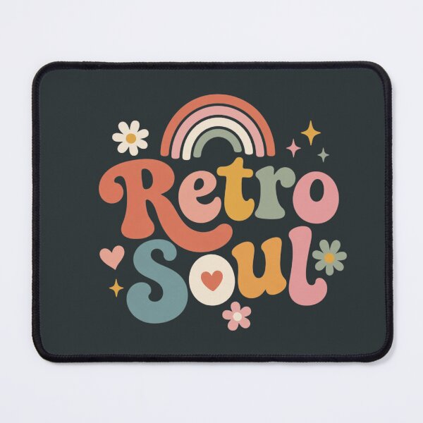 Item preview, Retro Soul Cute Retro Typography | Vintage Groovy Aesthetic Floral Quote Sticker designed and sold by Sanika arts .