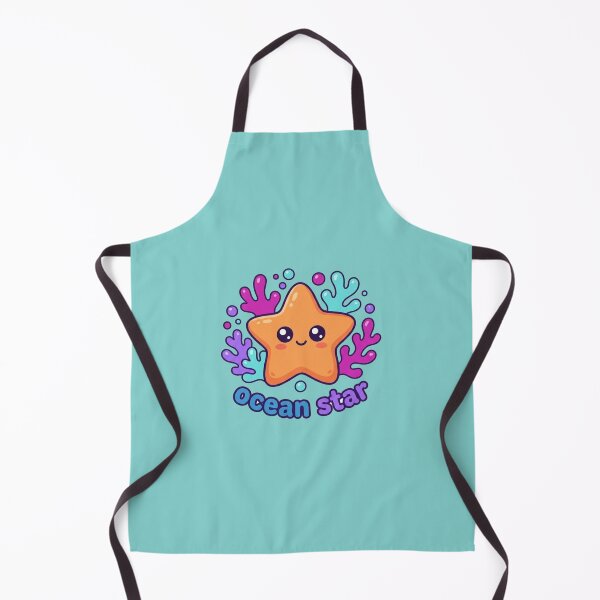 Item preview, Cute Ocean Star Cartoon Design | Kawaii Sea Star Sticker | Underwater Theme Art designed and sold by morning sun.