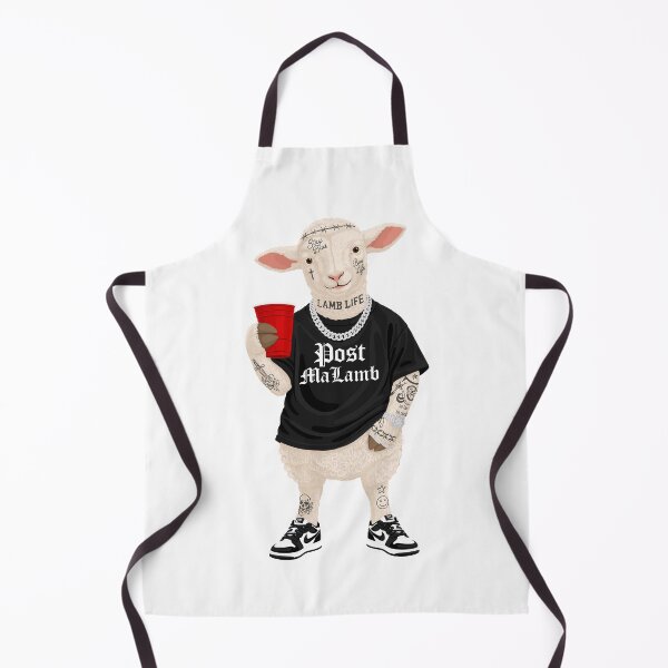 Item preview, Post MaLamb Sticker | Funny Post Malone Sheep Pun Design designed and sold by The Home Of Pink Peach.
