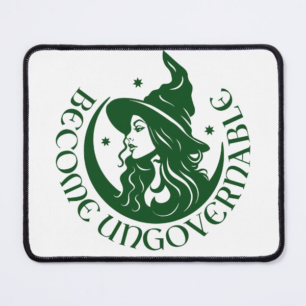 Item preview, Become Ungovernable | Minimalist Witch Aesthetic | Green designed and sold by Starlett Designs.