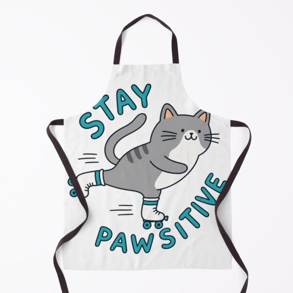 Item preview, Playful Cat Rolling Into Good Times Cute Kitten Cartoon designed and sold by Ritlansie.