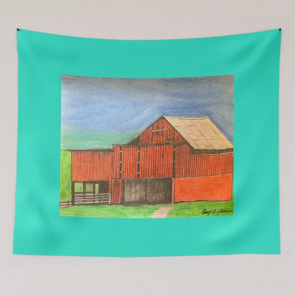Item preview, Rustic Red Barn Heritage designed and sold by Haxson37art.
