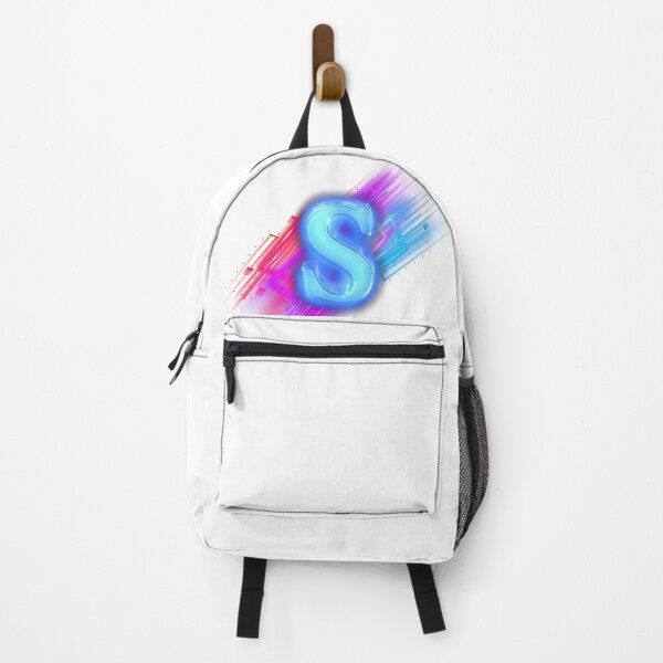 Item preview, Letter S Neon Cyber 3D Glass Monogram Art designed and sold by rich-moda.