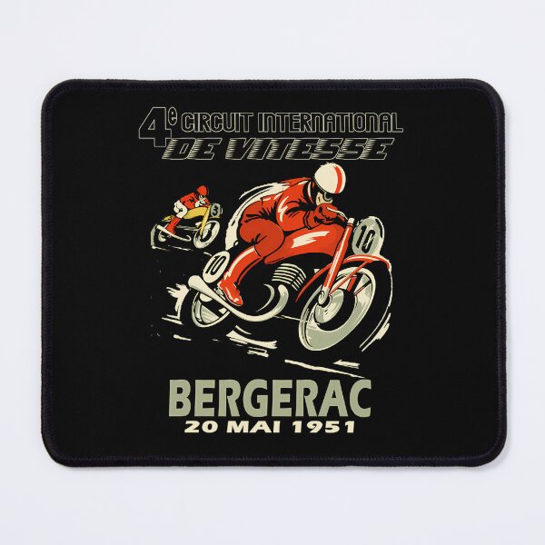 Item preview, Stylized Graphic Of Two Racers On Motorcycles Speeding On Track designed and sold by Filip0.