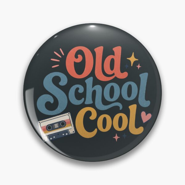 Item preview, Old School Cool Retro Typography Cute Vintage Aesthetic Graphic T-Shirt Sticker Design designed and sold by Sanika arts .