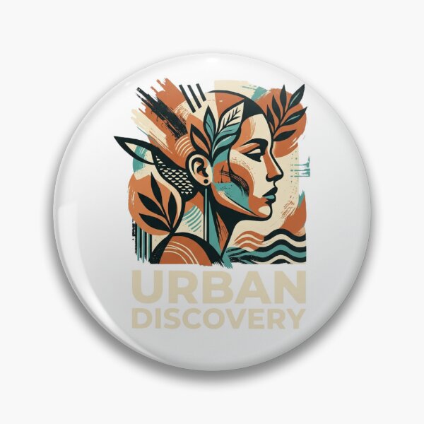 Item preview, Urban Discovery Modern Echoes Abstract Portrait designed and sold by RoyalDeluxGo.