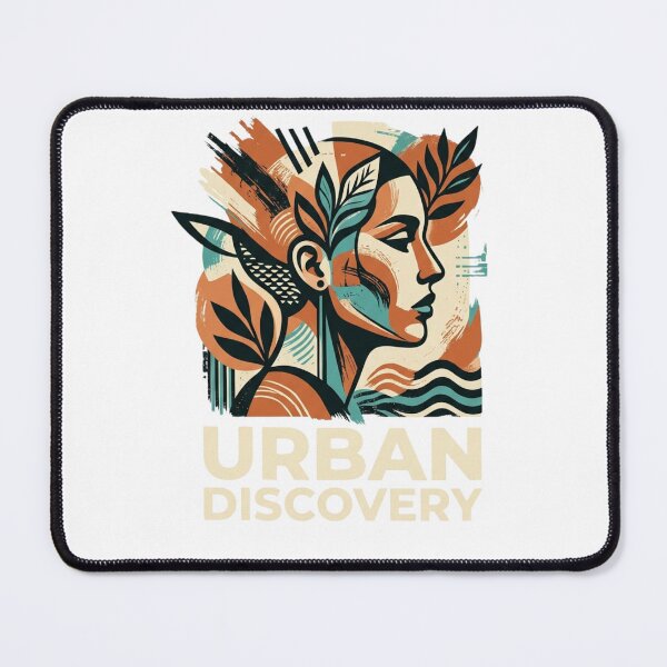 Item preview, Urban Discovery Modern Echoes Abstract Portrait designed and sold by RoyalDeluxGo.