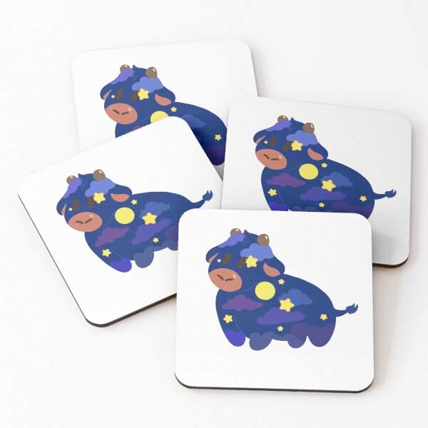 Item preview, Night sky cow 2 designed and sold by Moon-Kristelle.