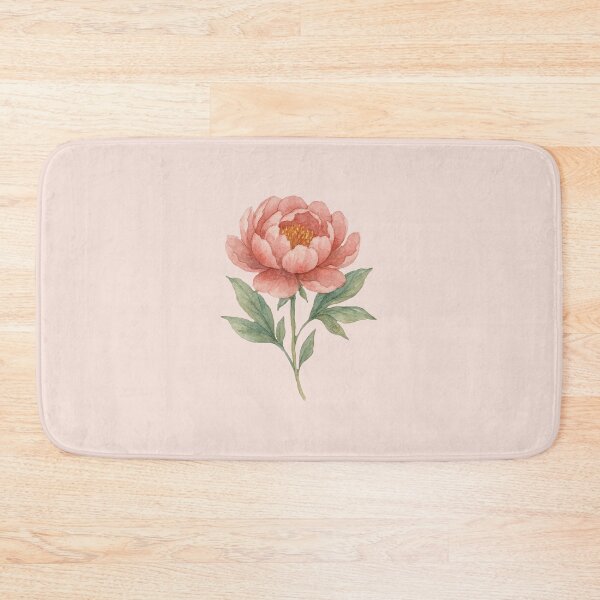 Item preview, Vintage Watercolor Pink Peony Graphic designed and sold by CAutumnTrapp.