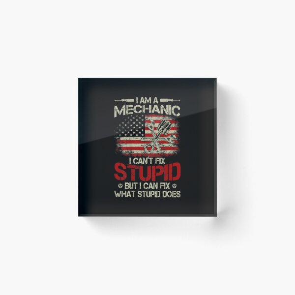 Item preview, Auto Mechanic American Flag designed and sold by goombi-creative.