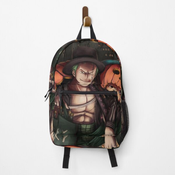 Item preview, Roronoa Zoro One Piece Halloween Pumpkin Night Anime Mood designed and sold by bystudiolereve.