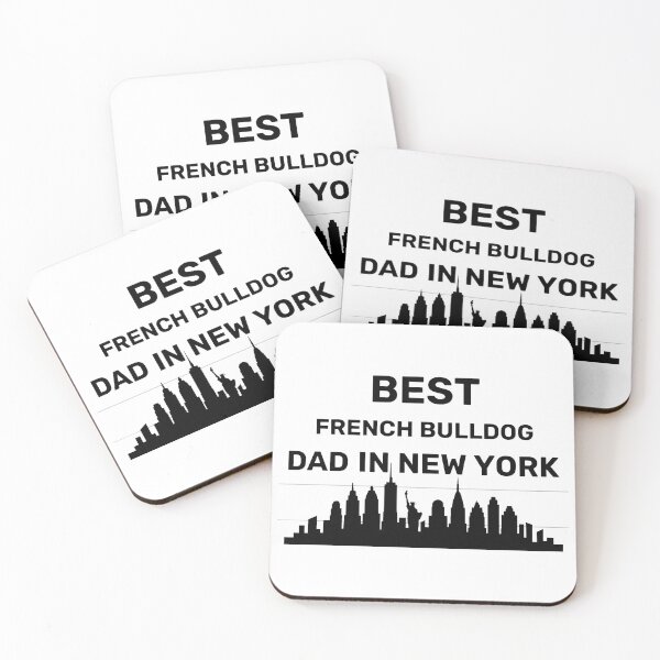 Item preview, French bulldog Dad - New York - Best Dad - Black Kids designed and sold by SoyLamderma.