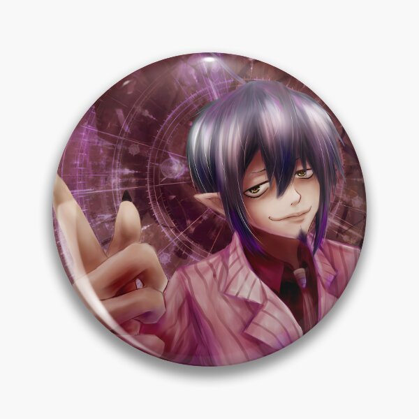 Item preview, Mephisto Pheles Blue Exorcist Mystic Pink Gesture designed and sold by bystudiolereve.