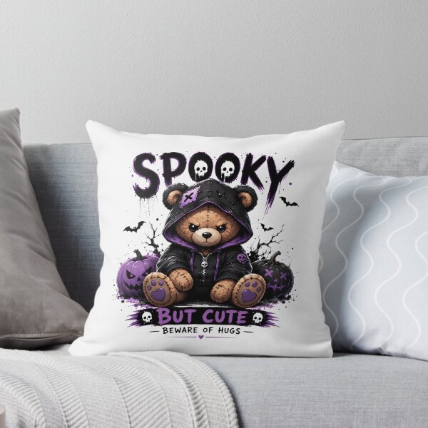 Item preview, Spooky But Cute Teddy Bear. designed and sold by HorrorInkStudio.