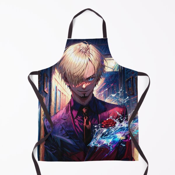 Item preview, Sanji Vinsmoke One Piece Rose Alley Blue Aura designed and sold by bystudiolereve.