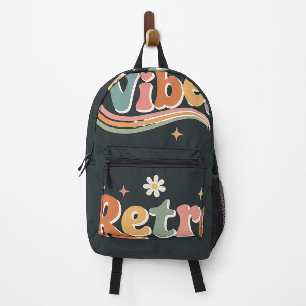 Item preview, Retro Vibes Cute Groovy Typography | Vintage Aesthetic Retro Quote Sticker designed and sold by Sanika arts .
