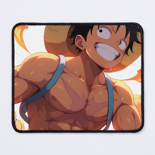 Item preview, Monkey D Luffy One Piece Fiery Action Charge designed and sold by bystudiolereve.