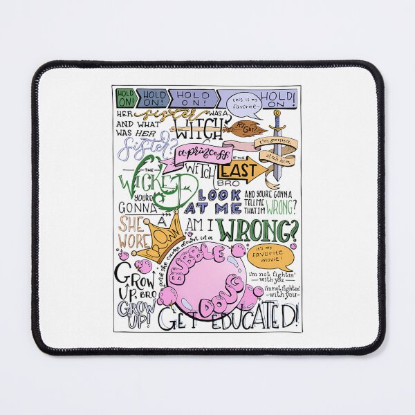 Item preview, Musical Theater Dialogue Hand Lettered designed and sold by amazingfyi.