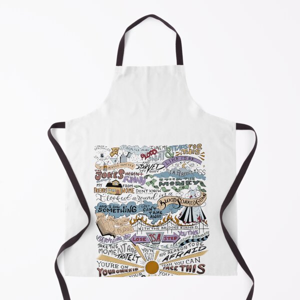 Item preview, Indie Pop Song Lyrics Inspired Hand Lettered designed and sold by amazingfyi.