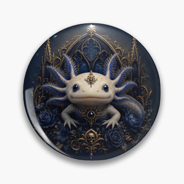 Item preview, Gothic Royalty Regal Axolotl designed and sold by Weirdwildco69.