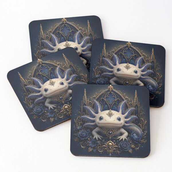 Item preview, Gothic Royalty Regal Axolotl designed and sold by Weirdwildco69.