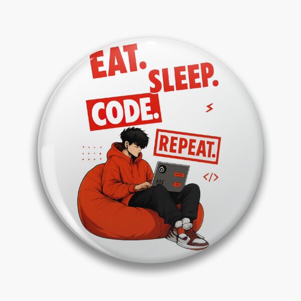 Item preview, Code Life Repeat – Programmer Lifestyle Graphic designed and sold by nncreator.