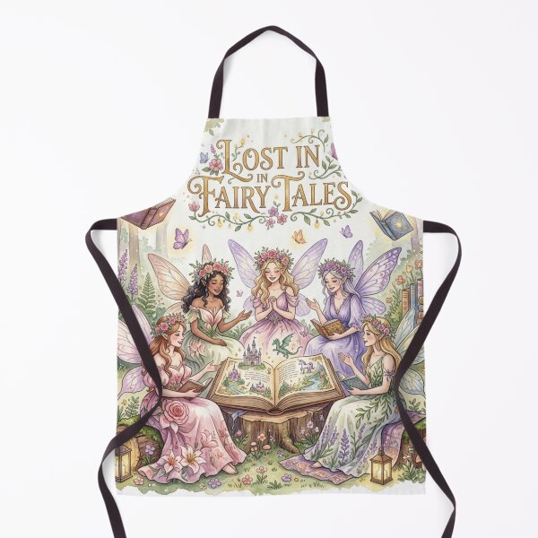 Item preview, Enchanted Fairy Book Circle – Lost in Fairy Tales Watercolor Fantasy Gathering designed and sold by Dream Bloom Gallery.