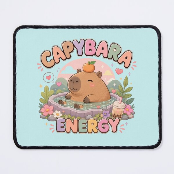 Item preview, Capybara Energy – Cute Chill Capybara Meme | Cozy Animal Vibes designed and sold by PapaAli.