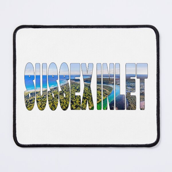 Item preview, SUSSEX INLET Jervis Bay - Five Mile Beach & Swan Lake Fishing Paradise designed and sold by Adam Gormley.