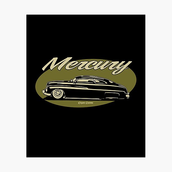 Item preview, 1950 Mercury Chopped Top olive - Lowrider, Kustom, Hot Rod, Muscle Car designed and sold by Elegant Customs.