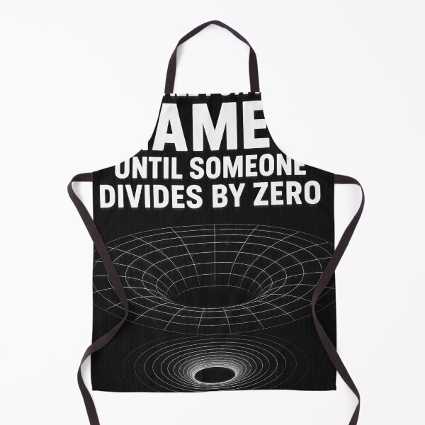 Item preview, It is all fun and games until someone divides by zero (black and white) designed and sold by jsheyl.