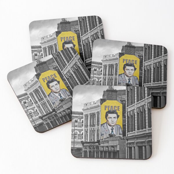 Item preview, John Hume's PEACE mural designed and sold by Alex Preiss.