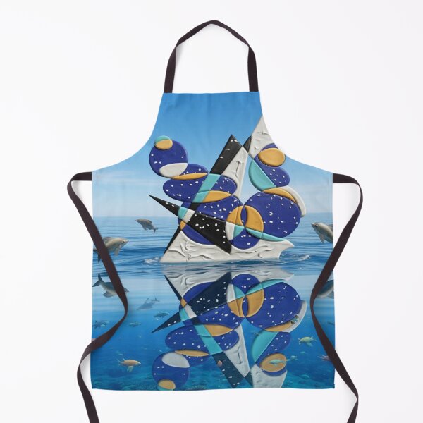 Item preview, arctic wings sky ocean inversion colorful geometric abstract design designed and sold by SmashingDeals.