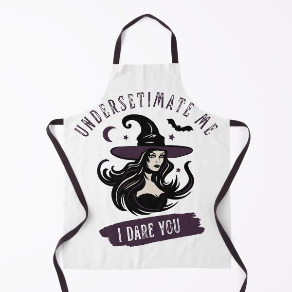 Item preview, Underestimate Me ... I Dare You | Minimalist Witch Aesthetic | Purple designed and sold by Starlett Designs.