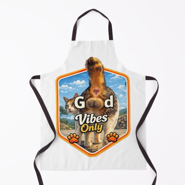 Item preview, Funny Cat Meme, Good Vibes Only, Funny Inappropriate designed and sold by graphic-genie.