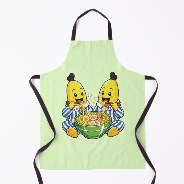 Item preview, Bananas in pajamas eating ramen designed and sold by YChangShop.