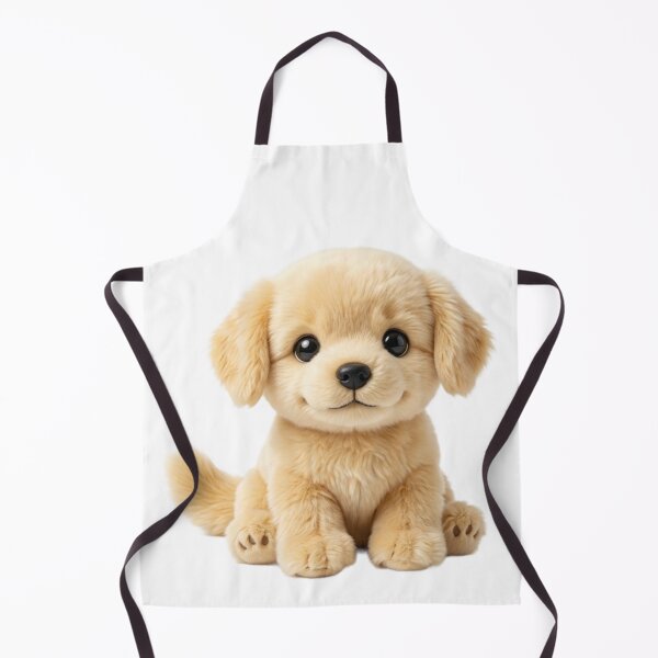 Item preview, Cute Fluffy Golden Retriever Plushie Art designed and sold by PMsticks.