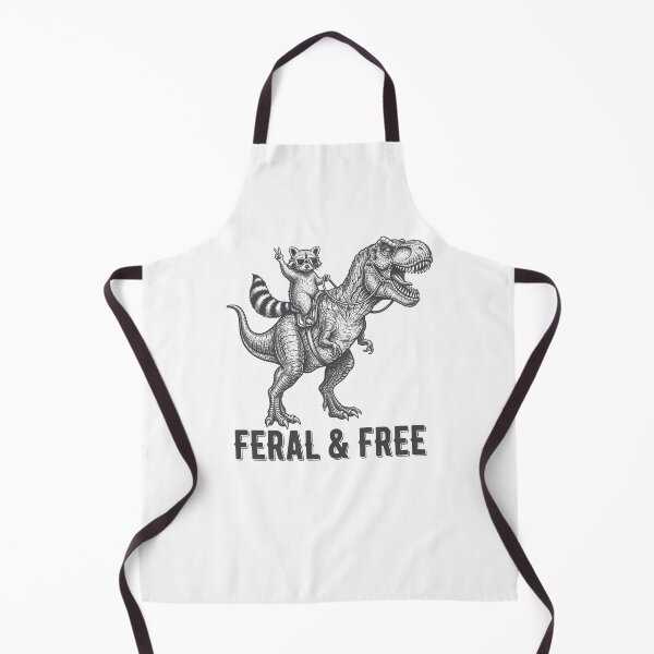 Item preview, Feral And Free Raccoon T-rex Funny  designed and sold by EverkindInk.