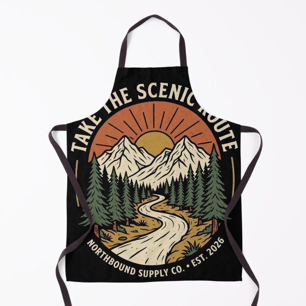 Item preview, Take The Scenic Route designed and sold by Stickersdevelop.
