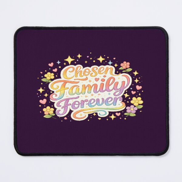 Item preview, Chosen Family Forever Retro Pride Sticker | LGBTQ Rainbow Gift | Queer Family Vintage Floral Aesthetic | Love Is Love designed and sold by ArtByTripti.