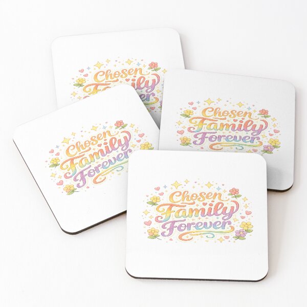 Item preview, Chosen Family Forever Retro Pride Sticker | LGBTQ Rainbow Gift | Queer Family Vintage Floral Aesthetic | Love Is Love designed and sold by ArtByTripti.