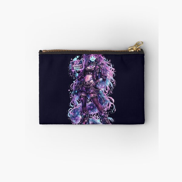 Item preview, Neon Cyber Mom Alien Creepy Cute Art designed and sold by ChaEmm_Studio.
