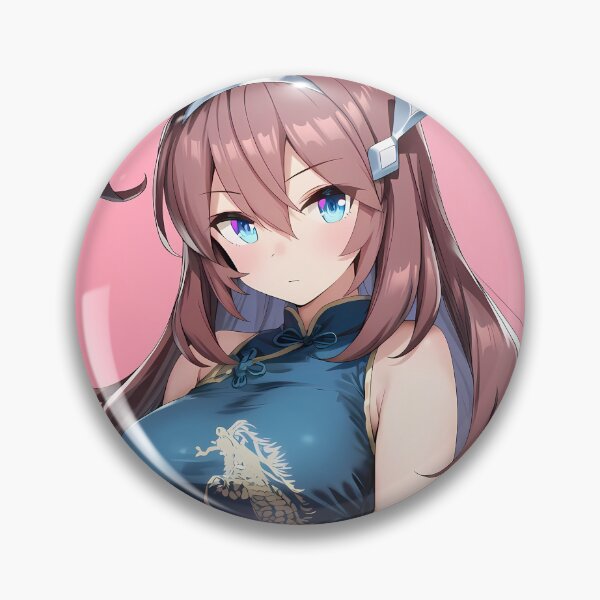 Item preview, Mihono Bourbon Uma Musume Blue Cheongsam Bold Style designed and sold by justnickthings.