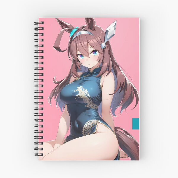 Item preview, Mihono Bourbon Uma Musume Blue Cheongsam Bold Style designed and sold by justnickthings.