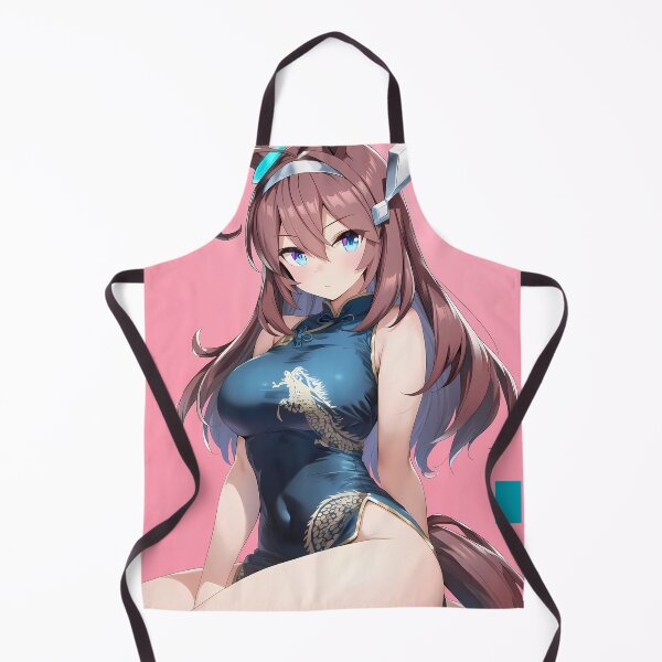 Item preview, Mihono Bourbon Uma Musume Blue Cheongsam Bold Style designed and sold by justnickthings.