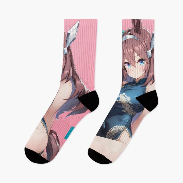 Item preview, Mihono Bourbon Uma Musume Blue Cheongsam Bold Style designed and sold by justnickthings.